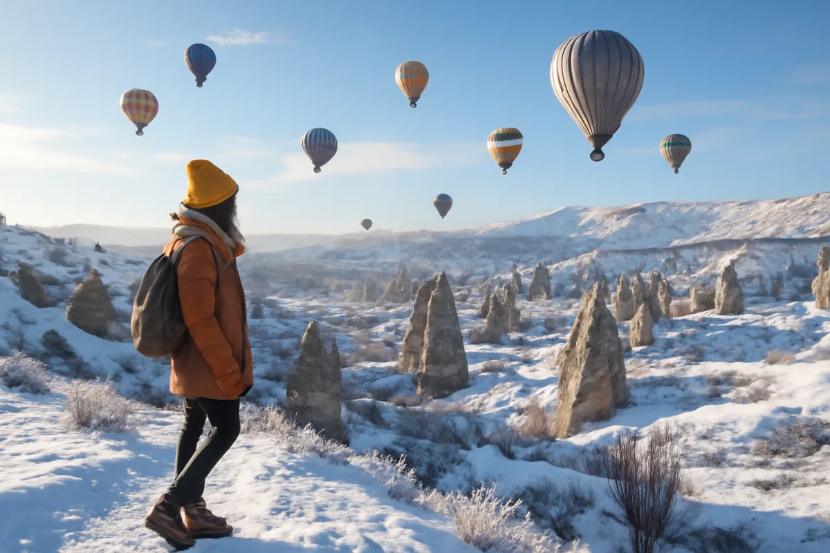 Cappadocia in inverno: cosa vedere, escursioni e voli in mongolfiera