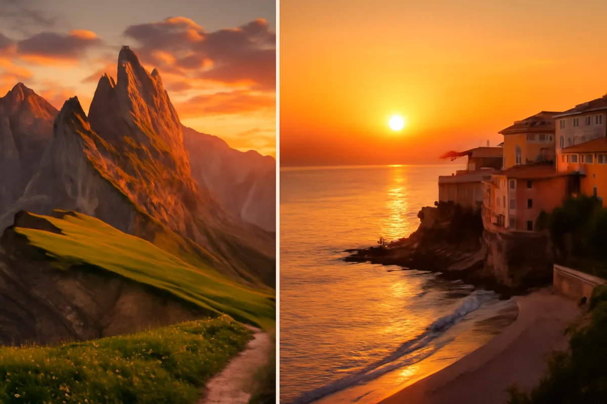 Tramonti d’Italia: dove ammirare i più belli dalle Dolomiti al mare?